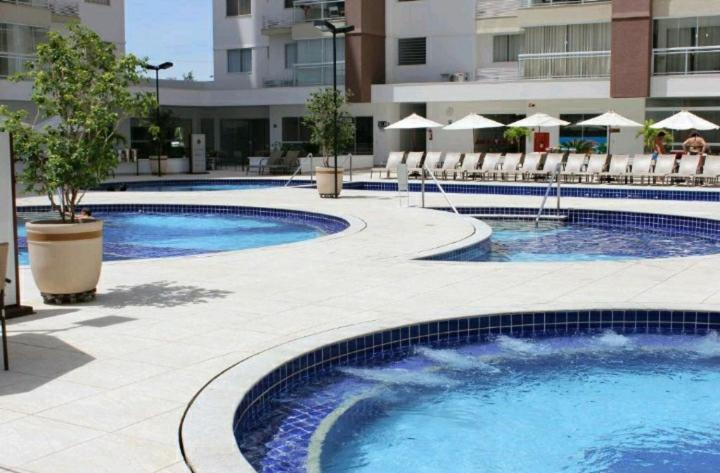 Apartamento No Condominio Casa Da Madeira Em Caldas Novas-Go Bagian luar foto
